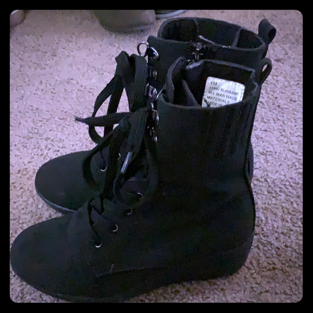 Wedge Boots size 1